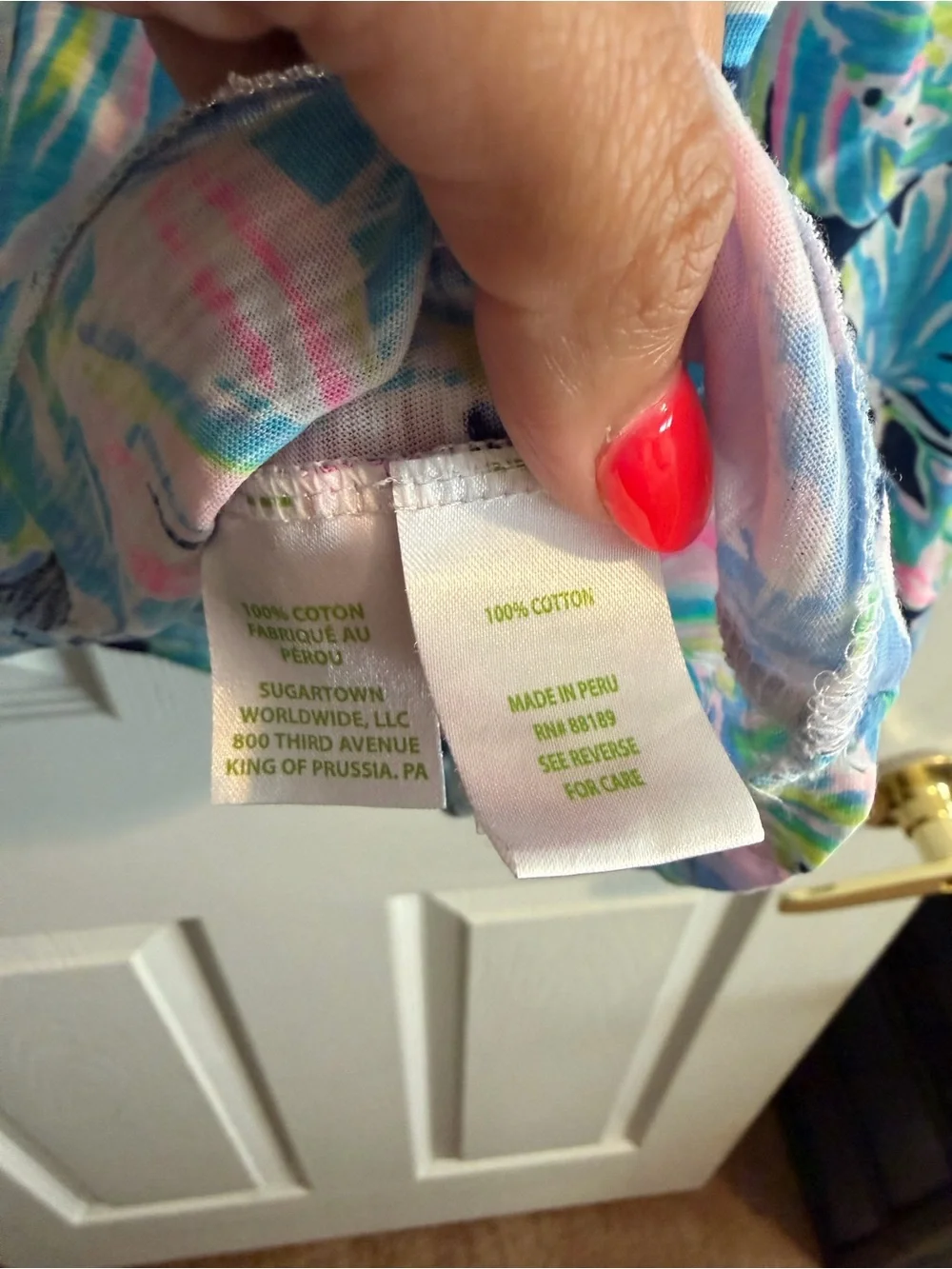 Lilly Pulitzer Etta long sleeve - Picture 3 of 5